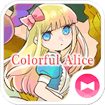 Colorful Alice +HOME Theme icon
