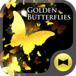 Golden Butterflies Wallpaper icon