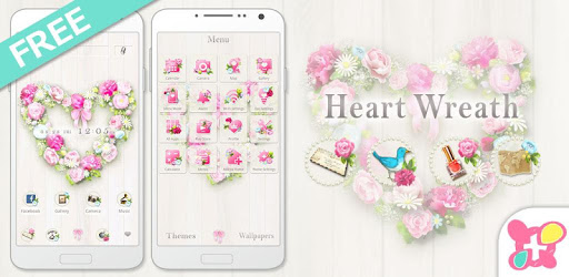Flower Theme-Heart Wreath- pc screenshot