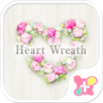 Flower Theme-Heart Wreath- icon