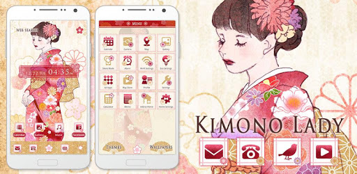 Japanese style-Kimono Lady- pc screenshot