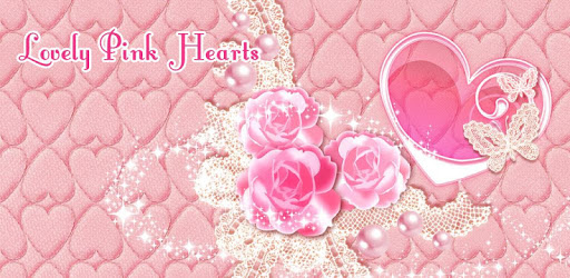 Cute Theme Lovely Pink Hearts pc screenshot Cute Theme Lovely Pink Hearts pc screenshot