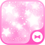 Cute Wallpaper Pink Star Theme for pc icon Cute Wallpaper Pink Star Theme for pc icon
