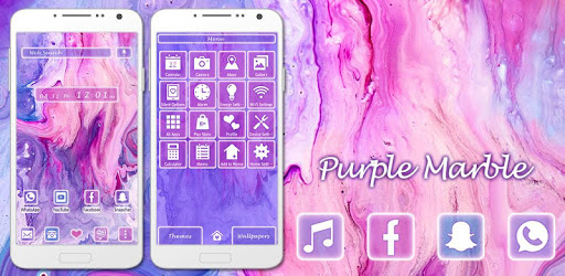 Stylish Wallpaper Purple Marble Theme pc screenshot Stylish Wallpaper Purple Marble Theme pc screenshot