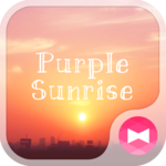 Sky Wallpaper Purple Sunrise icon