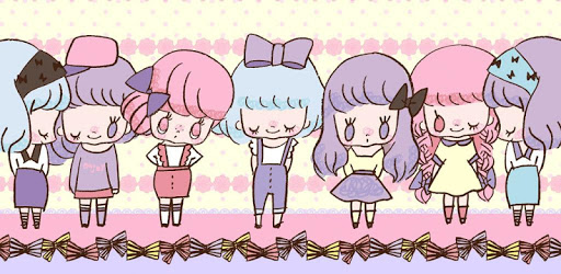 Cute Theme-Ribbon Girls- pc screenshot Cute Theme-Ribbon Girls- pc screenshot