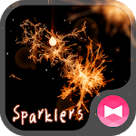 Beautiful Wallpaper Sparklers Theme icon