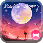 Beautiful Wallpaper Moonlight Memory Theme icon