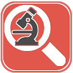 Microscope(Magnifying glass) icon