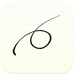 Handwriting memo "a Paper" icon