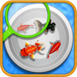 goldfish scooping stall icon