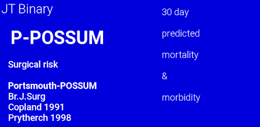 P-POSSUM pc screenshot P-POSSUM pc screenshot