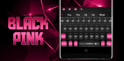 Black Pink Texture Keyboard pc screenshot Black Pink Texture Keyboard pc screenshot