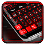 Black Red Keyboard Theme icon