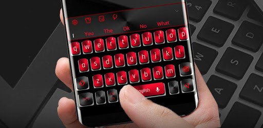 Black Red Keyboard pc screenshot
