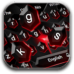 Black Red Crystal Keyboard for pc icon