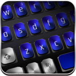 Black Blue Metal Keyboard for pc icon