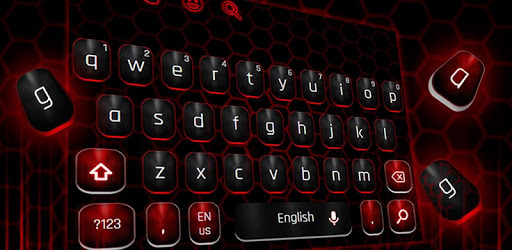 Classic Black Red Keyboard pc screenshot