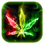 Color Rasta Weed Keyboard icon