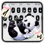 Cute Baby Panda Keyboard icon