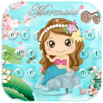Cute Mermaid Keyboard icon