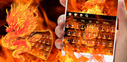 Fiery Dragon Keyboard Theme pc screenshot Fiery Dragon Keyboard Theme pc screenshot