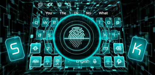 Scanner Fingerprint Keyboard Theme pc screenshot Scanner Fingerprint Keyboard Theme pc screenshot