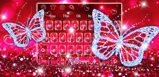 Glitter Sparkle Butterfly Keyboard for PC - How to Install on Windows ...