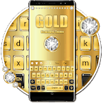 Gold Luxury Diamond Keyboard icon