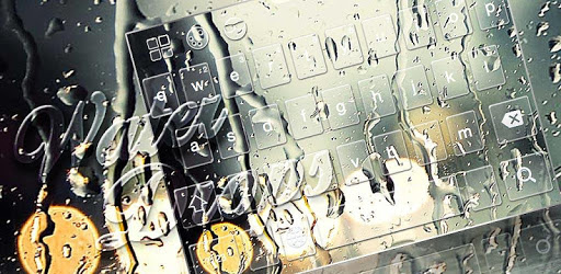 Water Drops Keyboard Theme pc screenshot Water Drops Keyboard Theme pc screenshot