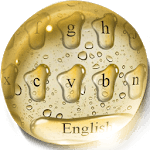 Golden Drops Keyboard icon
