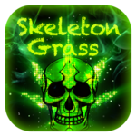 Skull Grass Keyboard Theme icon