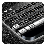 Black Silver Keyboard icon