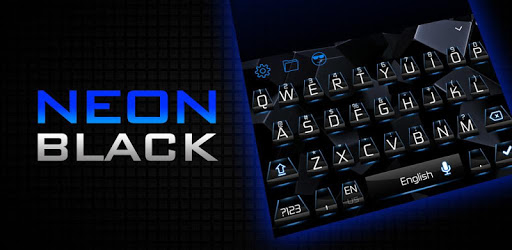 Substratum Neon Black Keyboard Theme pc screenshot Substratum Neon Black Keyboard Theme pc screenshot