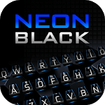 Substratum Neon Black Keyboard Theme icon