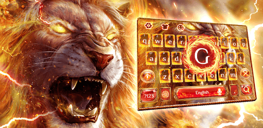 Roaring Lion Keyboard Theme pc screenshot Roaring Lion Keyboard Theme pc screenshot