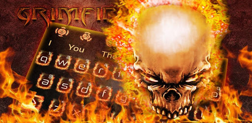 Ghost Rider Skull Keyboard | Grim Red Fire pc screenshot Ghost Rider Skull Keyboard | Grim Red Fire pc screenshot
