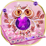 Diamond Owl Keyboard Theme icon