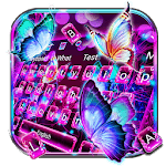 Neon Luminous Butterfly icon