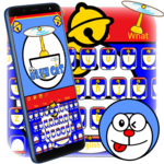 Blue Cat Diamond Kawaii Keyboard icon
