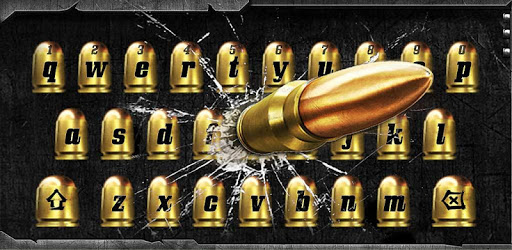 Gold Gunnery Bullet Keyboard pc screenshot