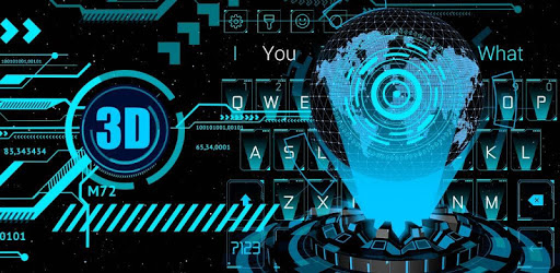 3D Hologram Tech Keyboard Theme for PC - How to Install on Windows PC, Mac
