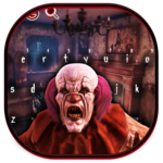 Red Horror Joker Keyboard icon