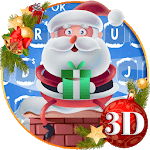 Cute Santa Christmas Keyboard Theme icon