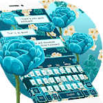 Blue Rose Keyboard Theme icon