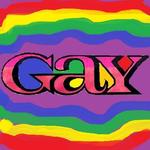 Hah! Gayyy! Button icon