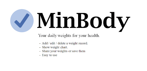MinBody: Weight Logger pc screenshot MinBody: Weight Logger pc screenshot