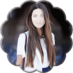 Women Long Hair Style Photo Montage icon