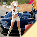 Women Selfie-Car Photo Frames icon