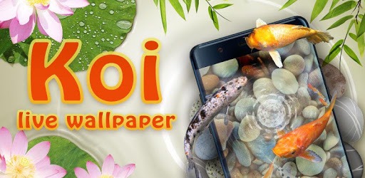 Koi pond 3D live wallpaper pc screenshot